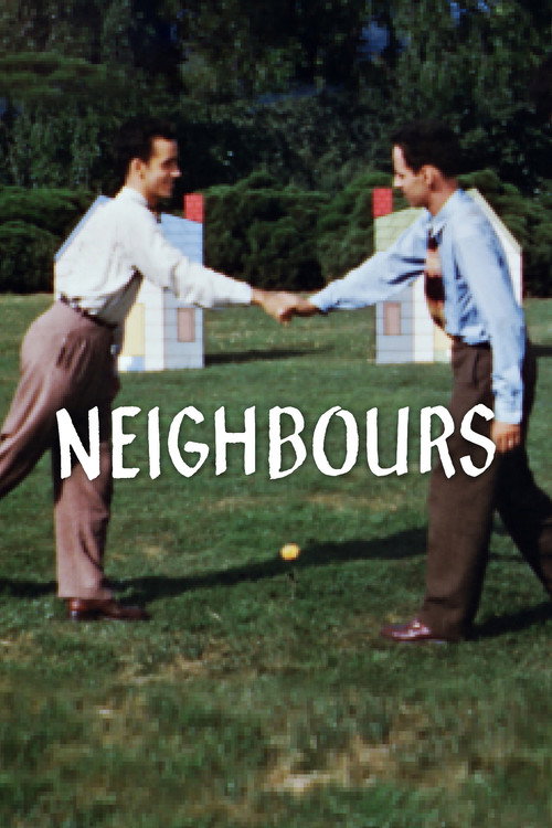 Movie poster for Neighbours (1952)