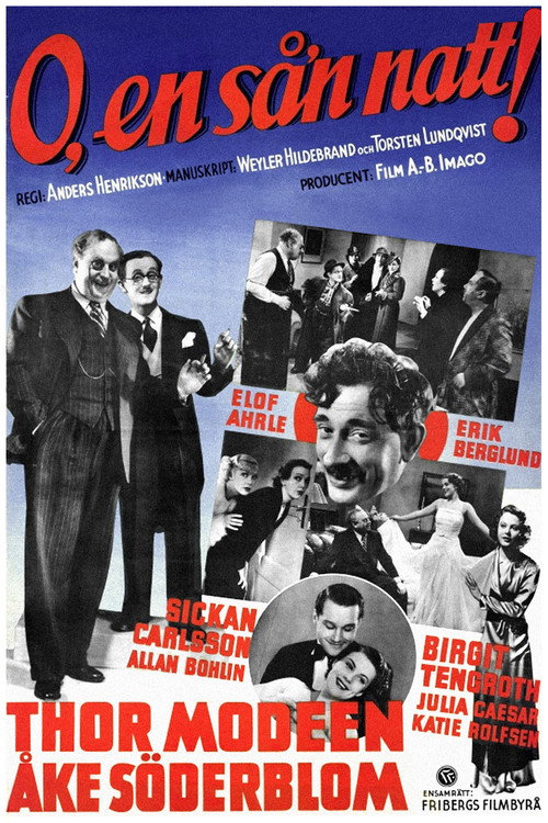 Movie poster for O, What a Night! (1937)