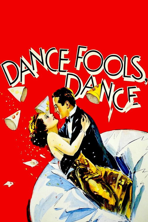 Movie poster for Dance, Fools, Dance (1931)