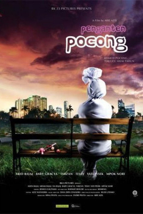 Movie poster for Penganten Pocong (2012)