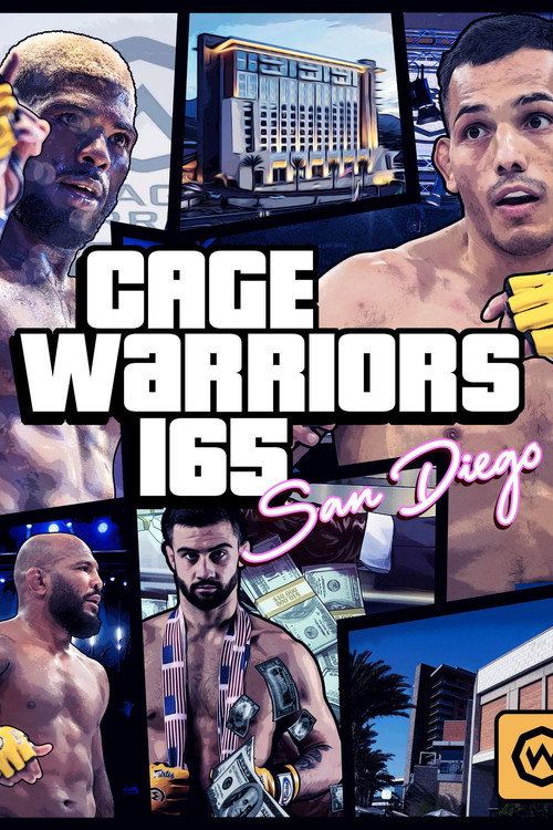 Movie poster for Cage Warriors 165: San Diego (2023)