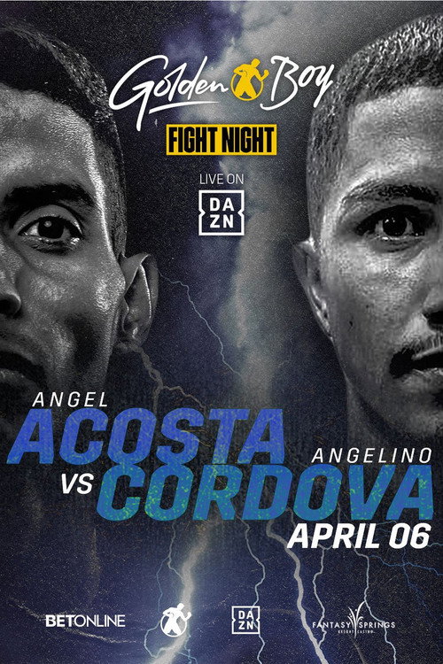 Movie poster for Angel Acosta vs. Angelino Cordova (2023)