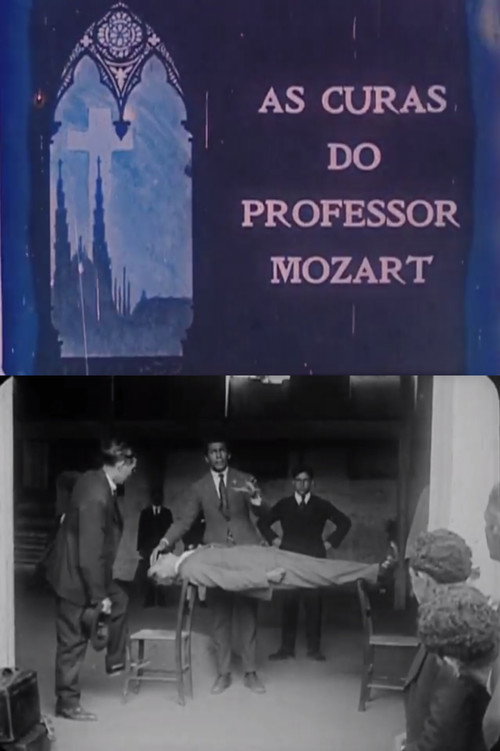 Movie poster for As Curas do Professor Mozart (1924)