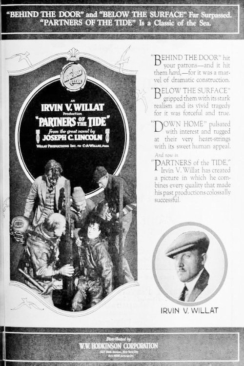 Movie poster for Partners of the Tide (1921)