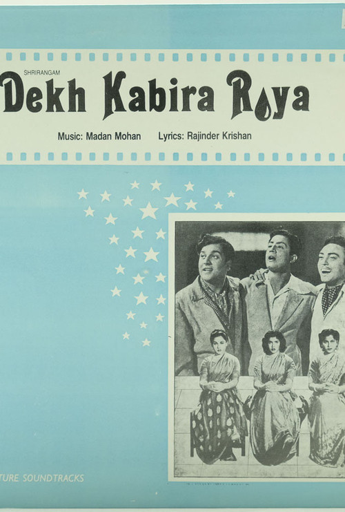 Movie poster for Dekh Kabira Roya (1957)