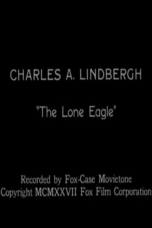 Movie poster for Lindbergh's Flight from N.Y. to Paris (1927)