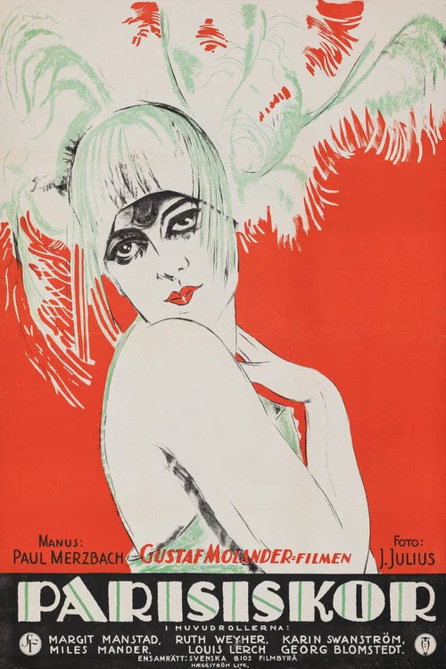 Movie poster for Parisiennes (1928)