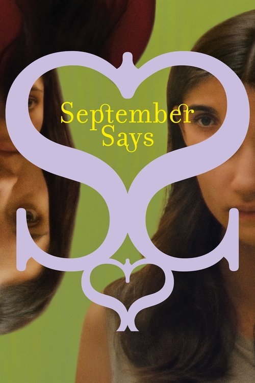 Movie poster for September Says (2025)