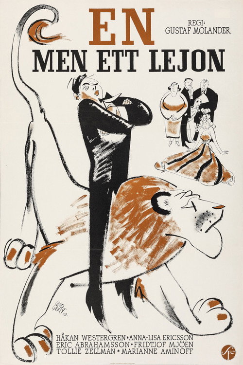 Movie poster for One, But a Lion! (1940)