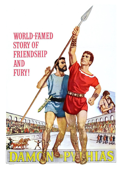 Movie poster for Damon and Pythias (1962)