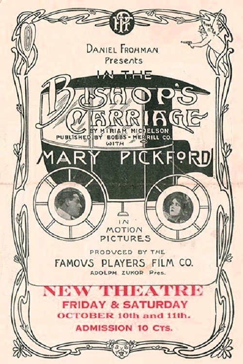 Movie poster for In the Bishop's Carriage (1913)