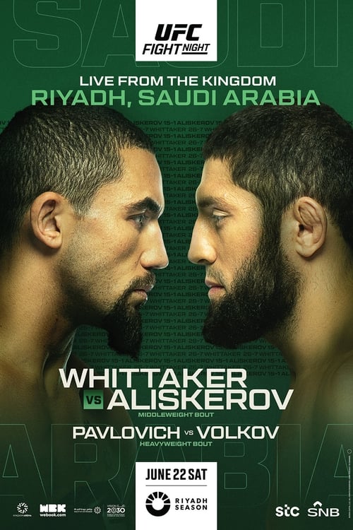 Movie poster for UFC on ABC 6: Whittaker vs. Aliskerov (2024)