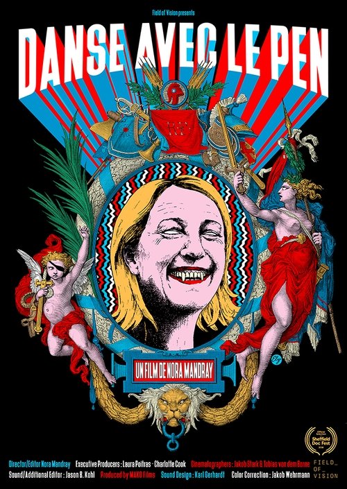 Movie poster for Dancing with Le Pen (2018)