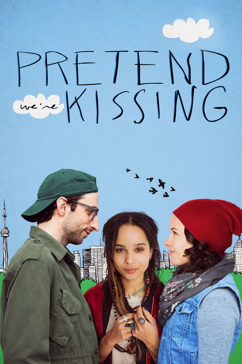 Movie poster for Pretend We're Kissing (2014)