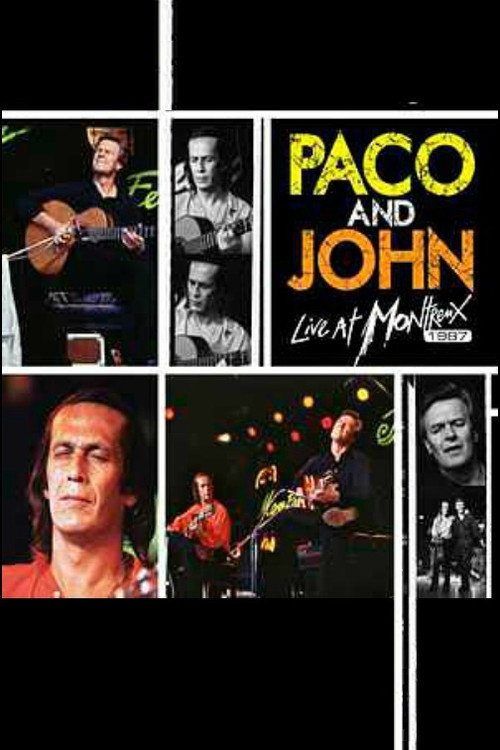 Movie poster for Paco De Lucía, John McLaughlin - Paco and John Live at Montreux 1987 (1987)