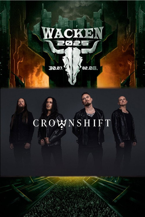 Movie poster for Crownshift Live at Wacken 2025 (2025)
