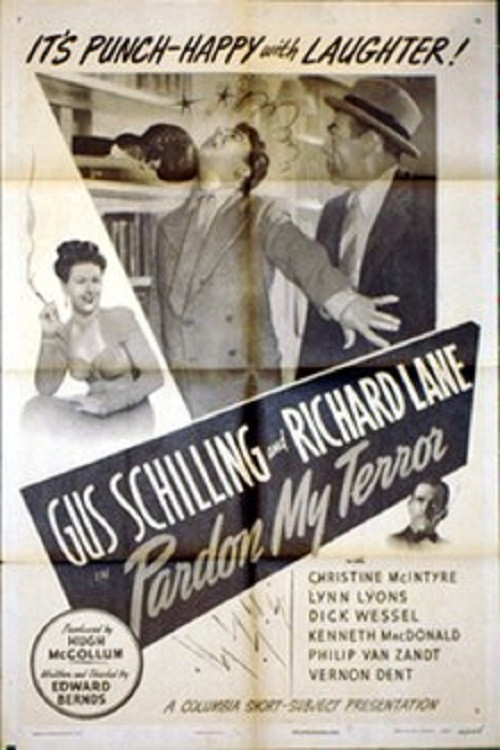Movie poster for Pardon My Terror (1946)