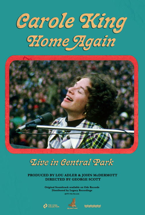 Movie poster for Carole King: Home Again - Live in Central Park (2023)