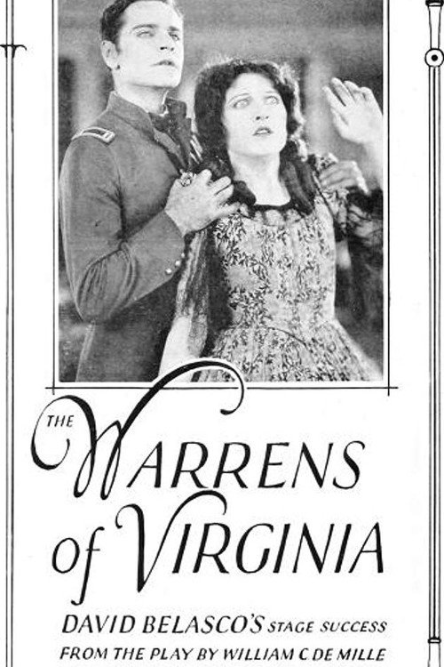 Movie poster for The Warrens of Virginia (1924)