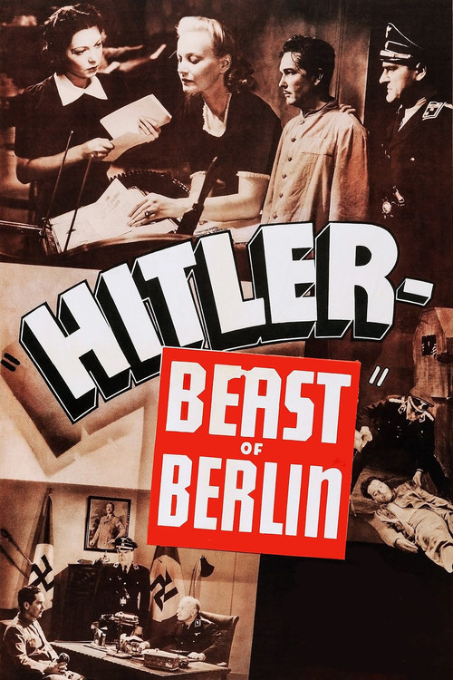 Movie poster for Hitler: Beast of Berlin (1939)