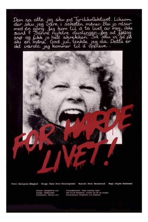 Movie poster for For Dear Life (1989)