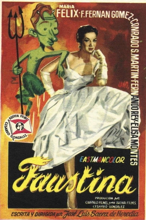 Movie poster for Faustina (1957)