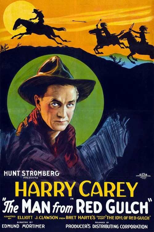 Movie poster for The Man from Red Gulch (1925)