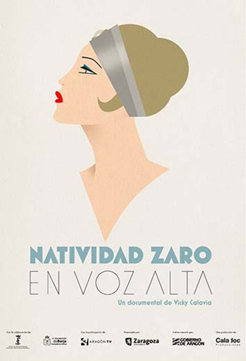 Movie poster for Natividad Zaro. En voz alta (2024)
