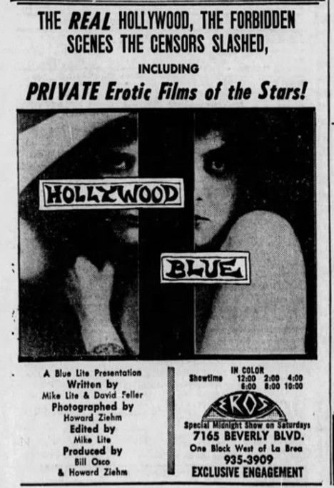 Movie poster for Hollywood Blue (1970)