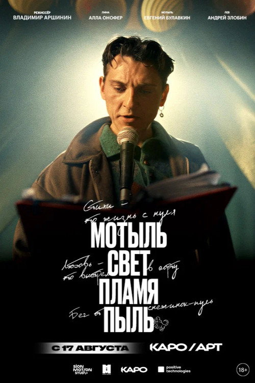 Movie poster for Мотыль. Свет. Пламя. Пыль (2023)