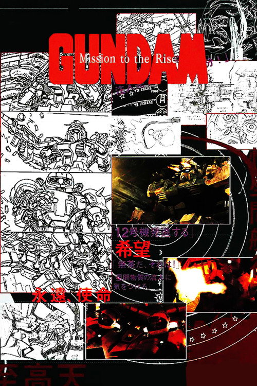 Movie poster for Gundam: Mission to the Rise (1998)