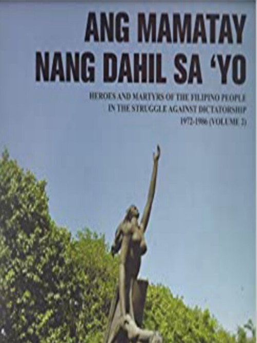 Movie poster for Ang Mamatay Ng Dahil Sa Iyo (1996)