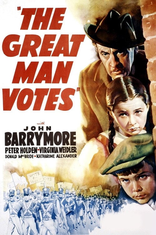 Movie poster for The Great Man Votes (1939)