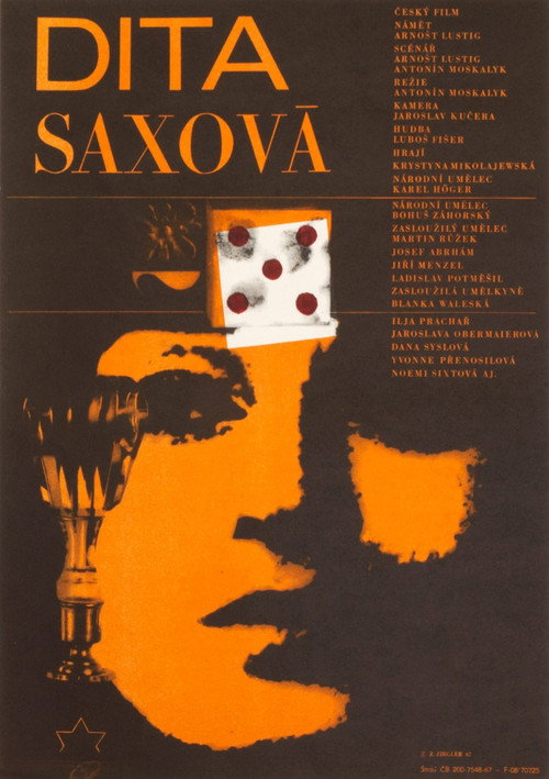 Movie poster for Dita Saxová (1968)