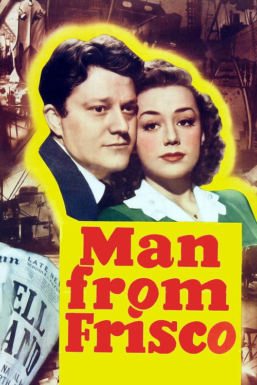 Movie poster for Man from Frisco (1944)