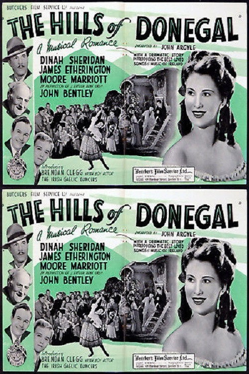 Movie poster for The Hills of Donegal (1947)