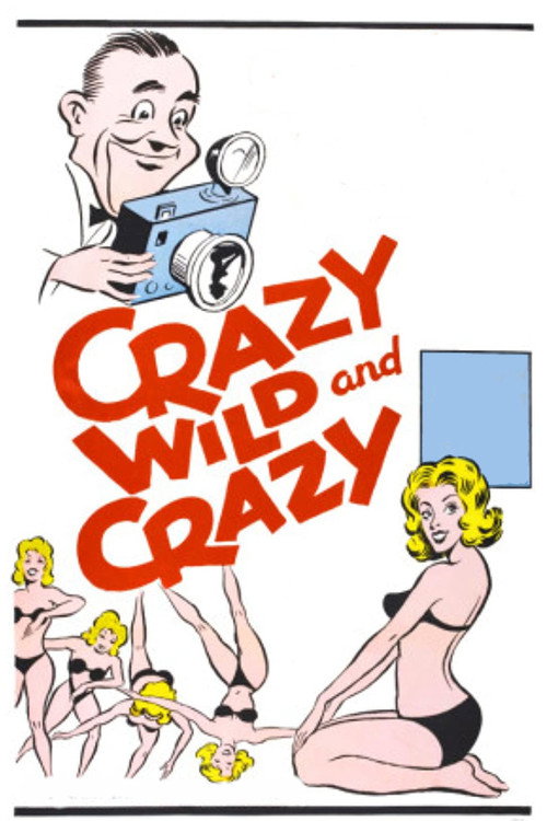 Movie poster for Crazy Wild and Crazy (1964)