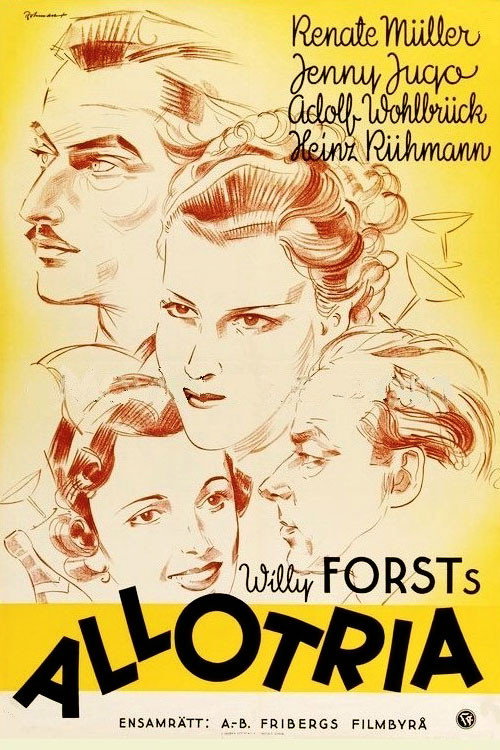 Movie poster for Allotria (1936)