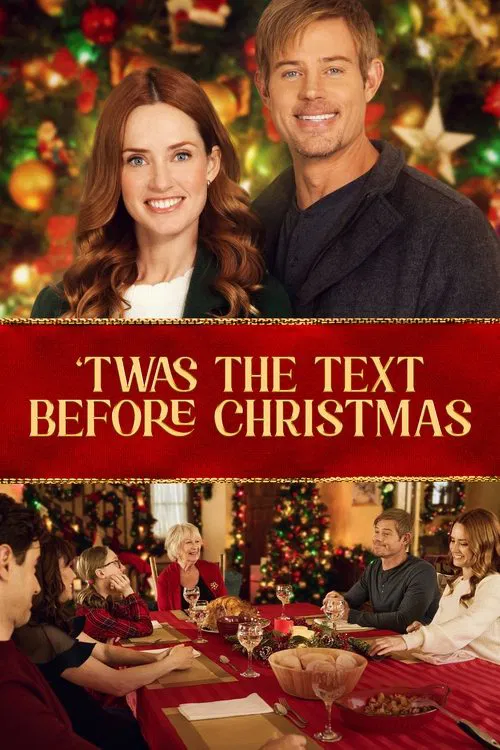 Movie poster for 'Twas the Text Before Christmas (2023)