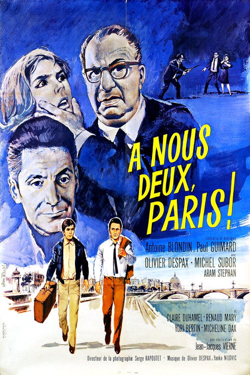 Movie poster for À nous deux, Paris! (1966)