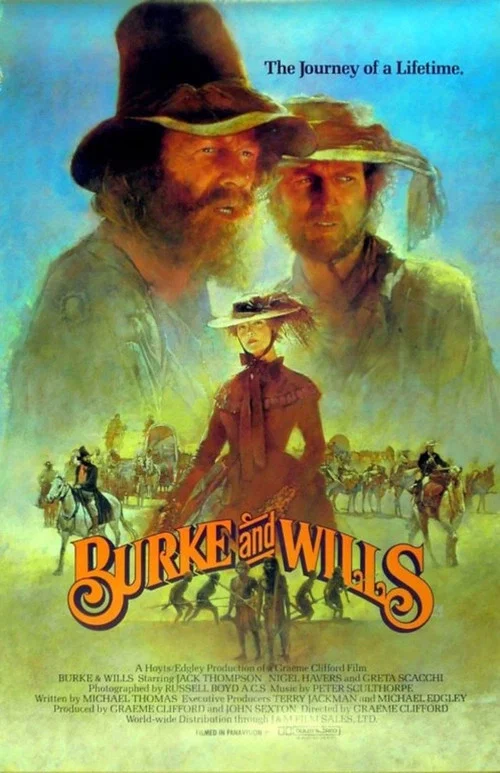 Movie poster for Burke & Wills (1985)