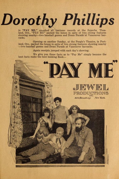 Movie poster for Pay Me! (1917)