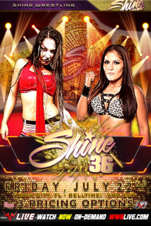 Movie poster for SHINE 36 (2016)