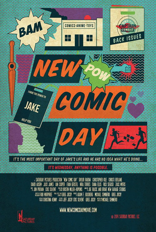 Movie poster for New Comic Day (2016)