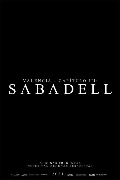 Valencia - Chapter III: Sabadell poster