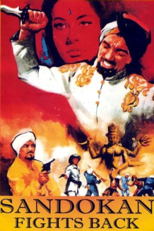 Movie poster for Sandokan Fights Back (1964)