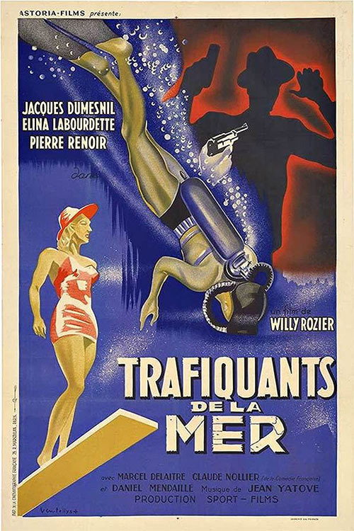 Movie poster for Trafiquants de la mer (1947)