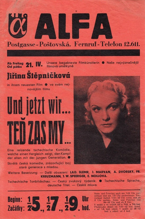 Movie poster for Teď zas my (1939)