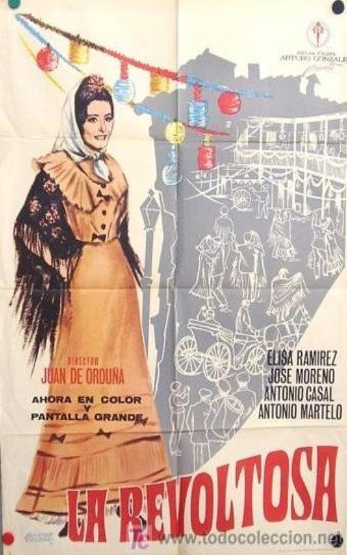 Movie poster for La revoltosa (1969)