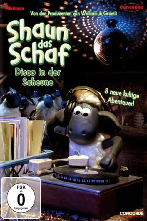 Series poster for Shaun das Schaf - Disco in der Scheune